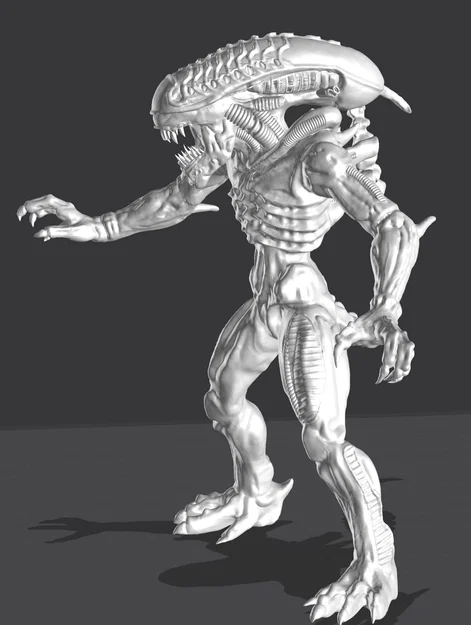 Alien Xenomorph đứng (Aliens xenomorph standing) - Image 4