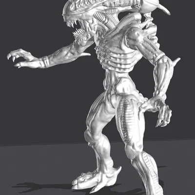 Alien Xenomorph đứng (Aliens xenomorph standing)