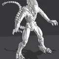 Alien Xenomorph đứng (Aliens xenomorph standing) - Thumbnail 5