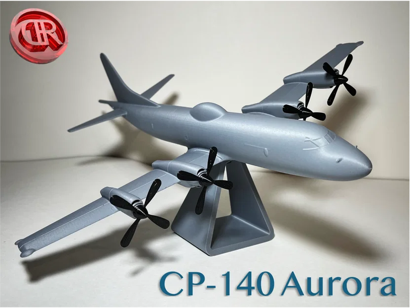 Mô hình 3D máy bay tuần tra biển CP-140 Aurora tỷ lệ 1:87 - Image 1