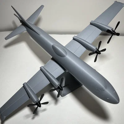 Mô hình 3D máy bay tuần tra biển CP-140 Aurora tỷ lệ 1:87