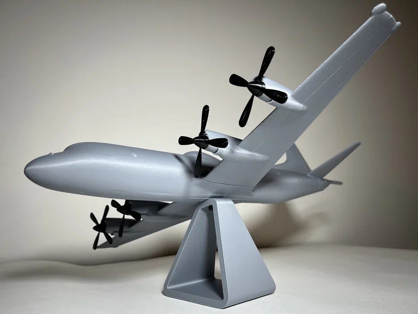 Mô hình 3D máy bay tuần tra biển CP-140 Aurora tỷ lệ 1:87 - Image 4