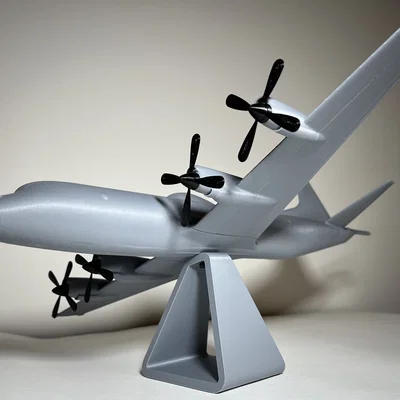 Mô hình 3D máy bay tuần tra biển CP-140 Aurora tỷ lệ 1:87