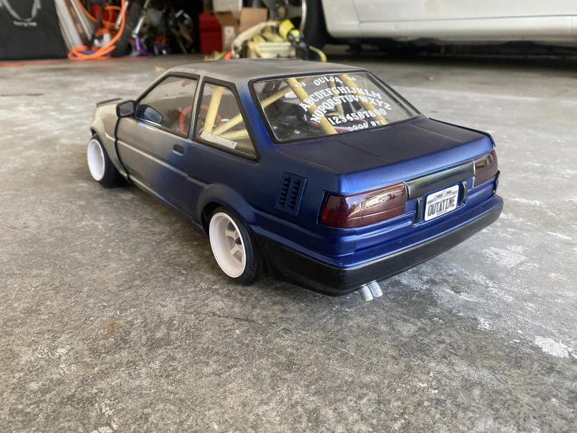 Khung chống lật (roll cage) phong cách Bosozoku cho xe RC 1/10 - Image 1