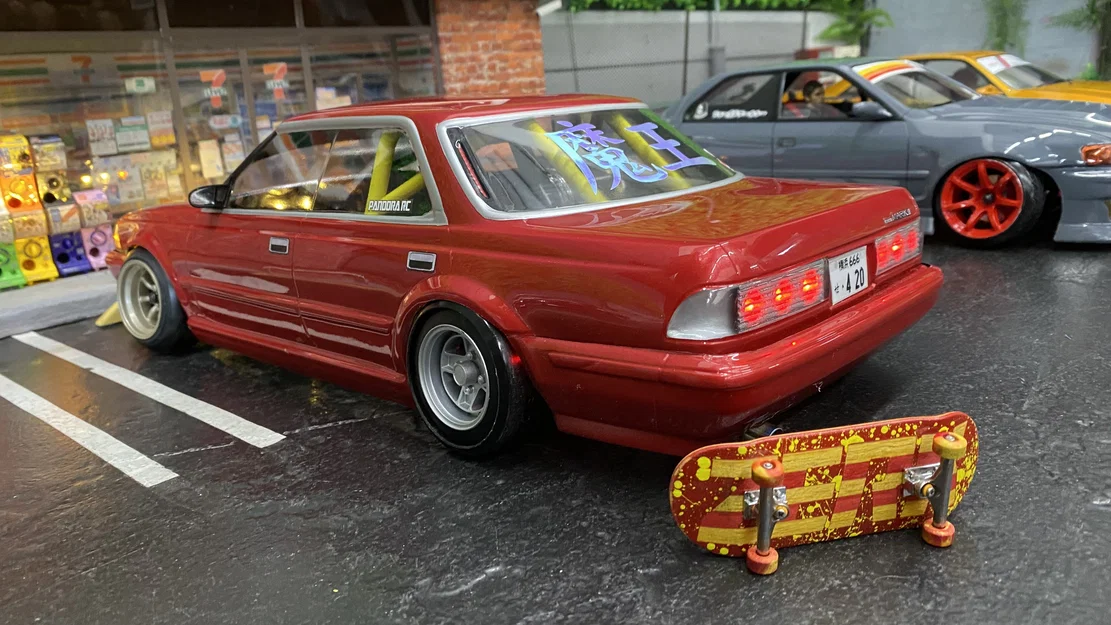 Khung chống lật (roll cage) phong cách Bosozoku cho xe RC 1/10 - Image 3