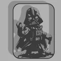 Tranh treo tường Darth Vader (Darth Vader Wall Art) - Thumbnail 1