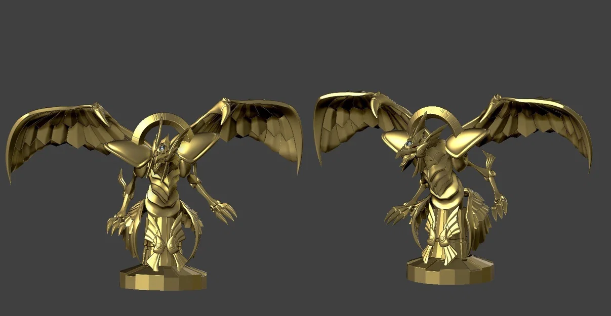 Mô hình 3D Winged Dragon of Ra - Tái hiện thần thoại đầy uy quyền - Image 3