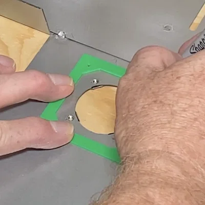 Template khoét lỗ quạt 60mm