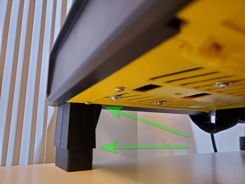 Kê chân ELEGOO Neptune 3 Pro/4 Pro +30/+40/+50mm (feet riser) - Image 1