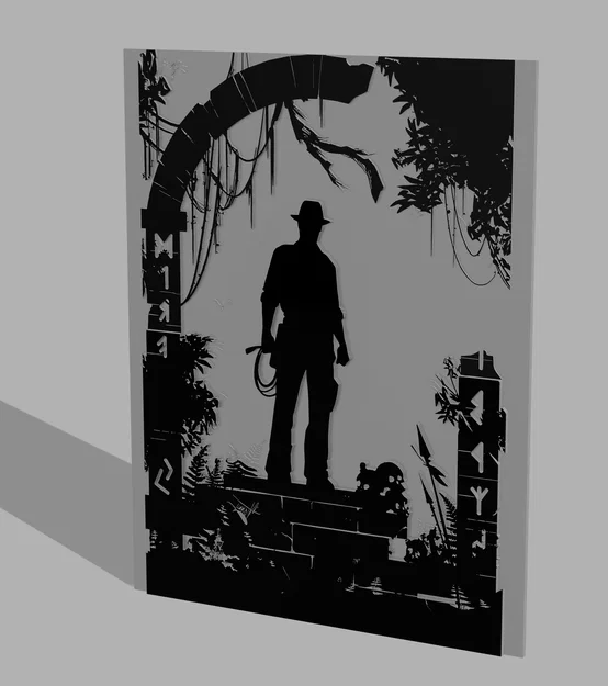 Tranh Treo Tường Indiana Jones (Indiana Jones Wall Art) - Image 1