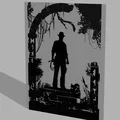Tranh Treo Tường Indiana Jones (Indiana Jones Wall Art) - Thumbnail 1