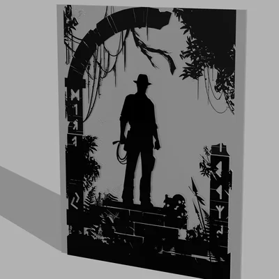 Tranh Treo Tường Indiana Jones (Indiana Jones Wall Art)