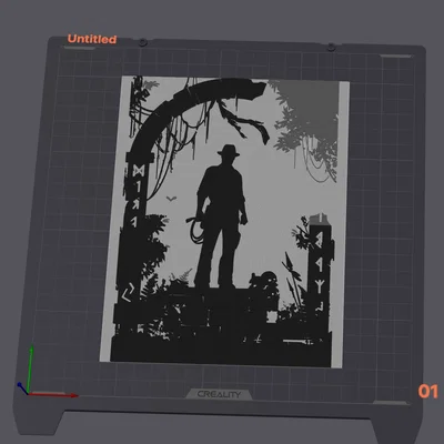 Tranh Treo Tường Indiana Jones (Indiana Jones Wall Art)