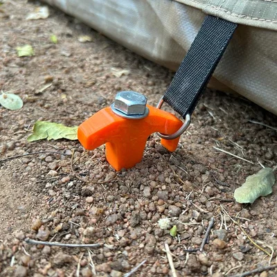 Cọc Lều Không Cần Búa (Hammerless Tent Peg)