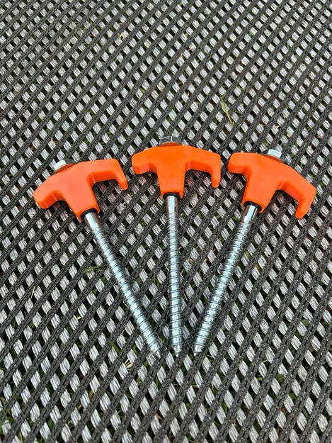 Cọc Lều Không Cần Búa (Hammerless Tent Peg) - Image 3