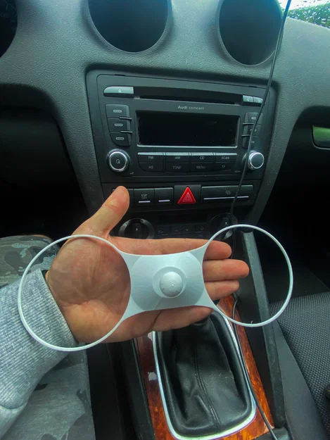 Giá đỡ điện thoại Audi A3 8P v2 (Audi A3 8P Phone Holder v2) - Image 3