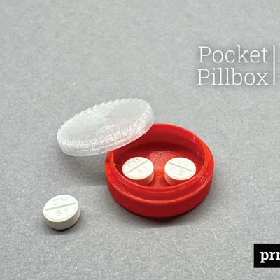 Hộp đựng thuốc bỏ túi siêu nhỏ (Pocket Pillbox)