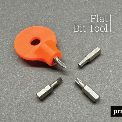 Dụng Cụ Giữ Bit Tay Cầm Dẹt (Flat Bit Tool)