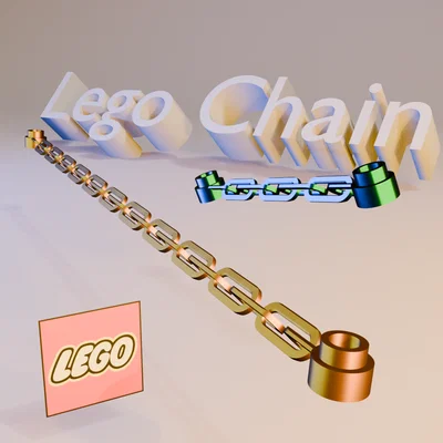 Dây xích Lego print-in-place (5 & 21 mắt xích)