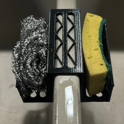 Giá Đỡ Miếng Bọt Biển Cho Bồn Rửa Đôi (Sponge Holder for Double Sink)