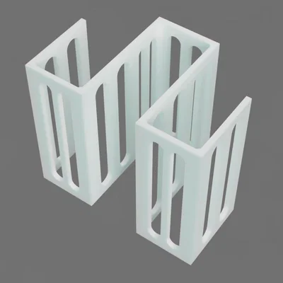 Giá Đỡ Miếng Bọt Biển Cho Bồn Rửa Đôi (Sponge Holder for Double Sink)