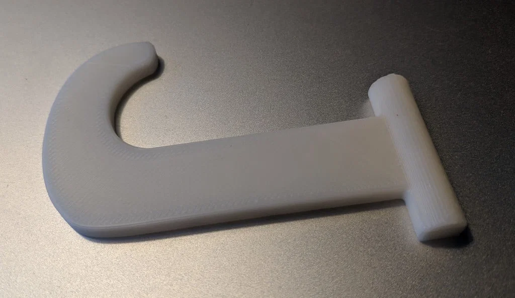 Móc Treo Chuối Gập Gắn Dưới Tủ (Bản Làm Dày) - Image 4