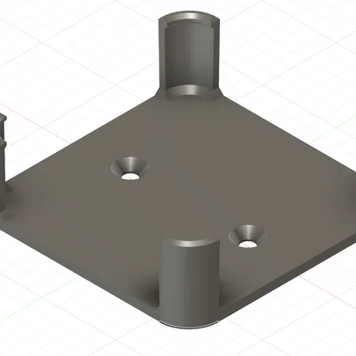 Ngàm gắn Simucube Link Hub (Simucube Link Hub mount)