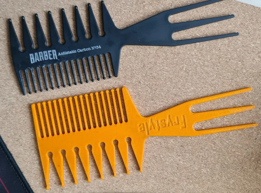 Lược chải tóc chuyên dụng Stylist Fish Hair Comb - Mẫu in 3D hữu ích - Image 1