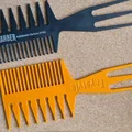 Lược chải tóc chuyên dụng Stylist Fish Hair Comb - Mẫu in 3D hữu ích - Thumbnail 1