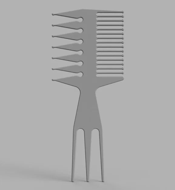 Lược chải tóc chuyên dụng Stylist Fish Hair Comb - Mẫu in 3D hữu ích - Image 2