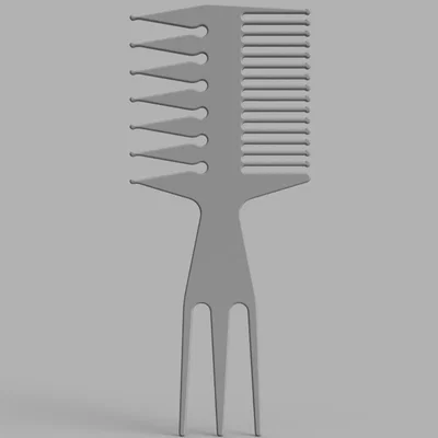 Lược chải tóc chuyên dụng Stylist Fish Hair Comb - Mẫu in 3D hữu ích