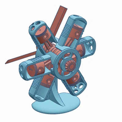 Động Cơ Radial 2 Hàng (Double Row Radial Engine)
