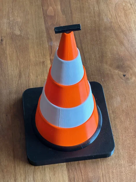 Cọc tiêu giao thông gấp gọn kèm bảng Sign (dùng cho van life) - Image 3