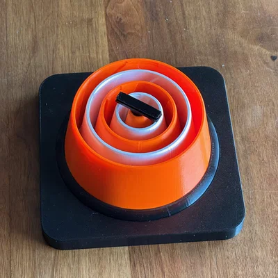 Cọc tiêu giao thông gấp gọn kèm bảng Sign (dùng cho van life)