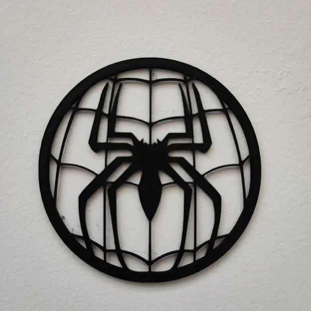 Mô hình trang trí tường logo Spiderman ấn tượng cho fan Marvel - Image 1