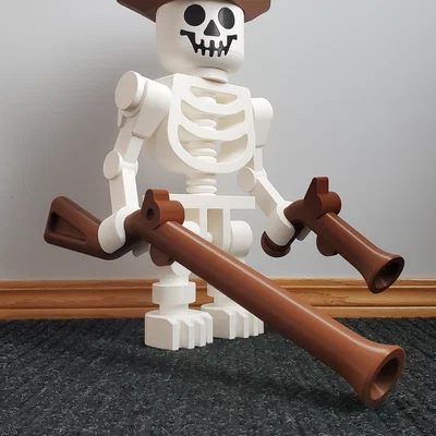 Khẩu Musket Hải Tặc Khổng Lồ Kiểu Lego 10:1