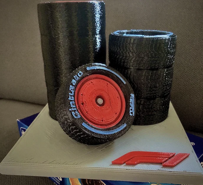 Giá đựng bút hình lốp F1 (F1 Tyre Pencil Holder) - Image 2