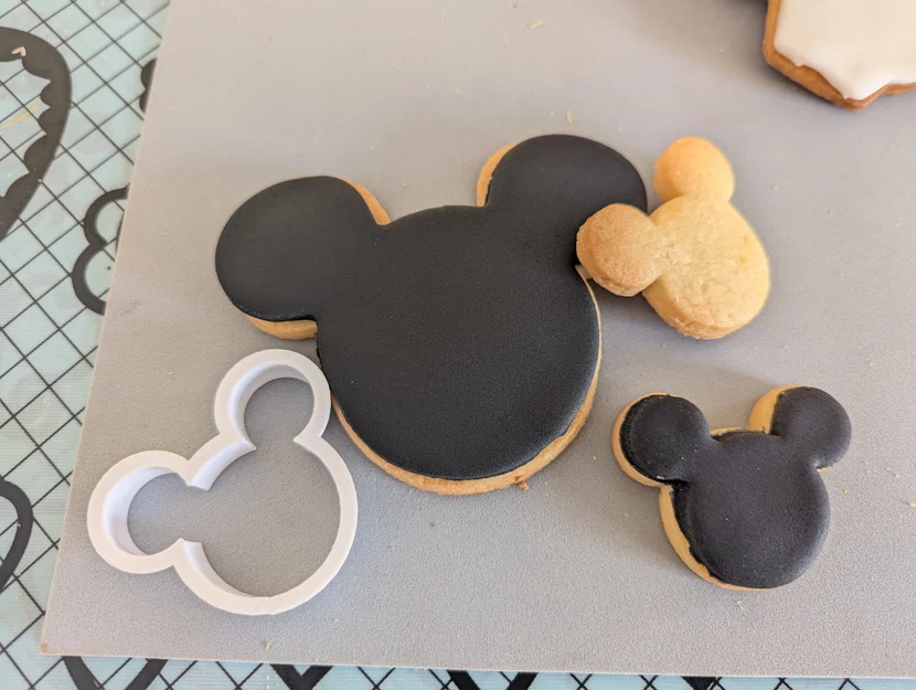 Khuôn cắt bánh quy hình Mickey Mouse - Nhiều kích thước (02cm-10cm) - Image 2