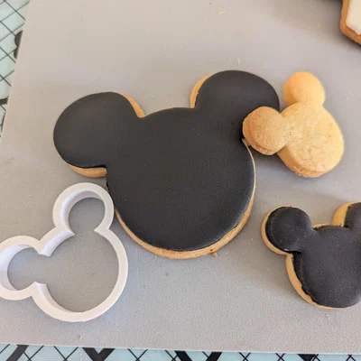 Khuôn cắt bánh quy hình Mickey Mouse - Nhiều kích thước (02cm-10cm)