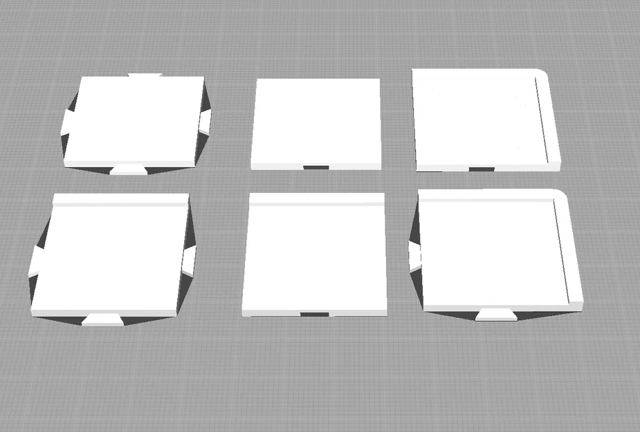 Mẫu in 3D bàn cờ vua mặt phẳng hiện đại, dễ lắp ráp - Image 1