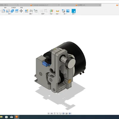 Bộ vỏ máy đùn (Extruder Housing) tùy chỉnh cho Creality K1 và K1 Max