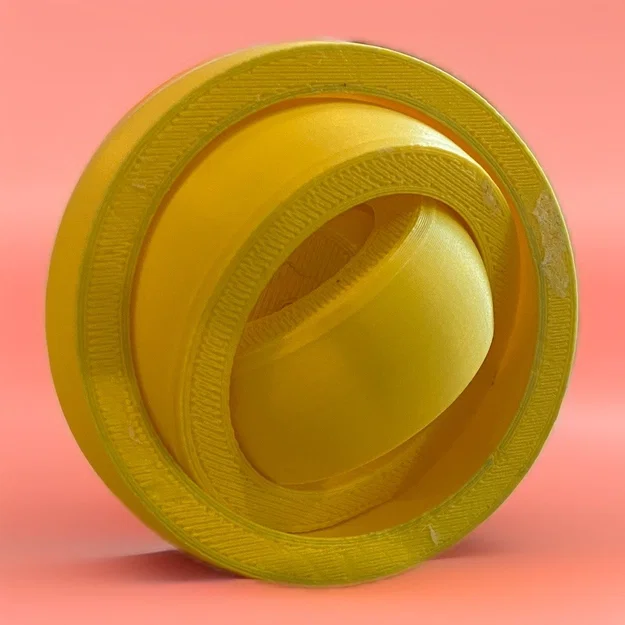 Vòng Xoay Fidget Toy Gyroscopic: Đồ Chơi Giảm Căng Thẳng In 3D - Image 1