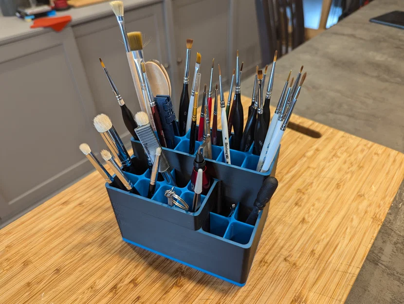 Giá cắm cọ / Giá cắm bút (Brush holder / Pen holder) - Image 1
