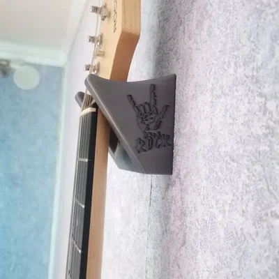 Giá treo đàn guitar phong cách Rock độc đáo - In 3D dễ dàng