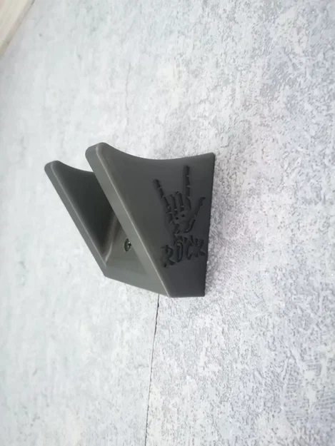 Giá treo đàn guitar phong cách Rock độc đáo - In 3D dễ dàng - Image 2