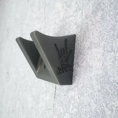 Giá treo đàn guitar phong cách Rock độc đáo - In 3D dễ dàng