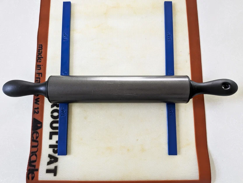 Bộ Guide Canh Độ Dày Khi Cán Bột Pastry (Pastry Rolling Depth Thickness Guides) - Image 1