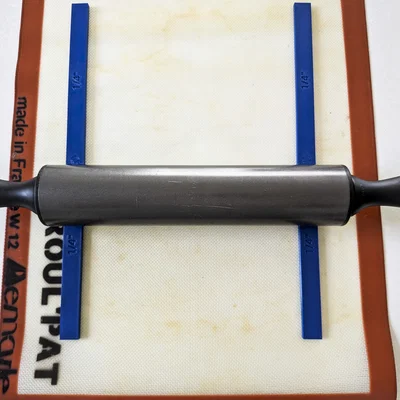 Bộ Guide Canh Độ Dày Khi Cán Bột Pastry (Pastry Rolling Depth Thickness Guides)
