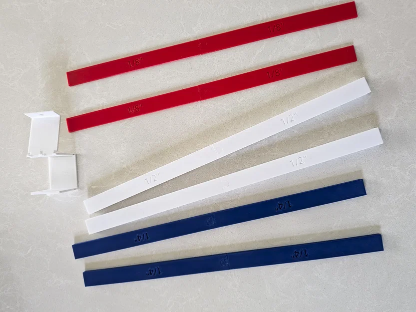 Bộ Guide Canh Độ Dày Khi Cán Bột Pastry (Pastry Rolling Depth Thickness Guides) - Image 2