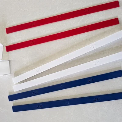 Bộ Guide Canh Độ Dày Khi Cán Bột Pastry (Pastry Rolling Depth Thickness Guides)